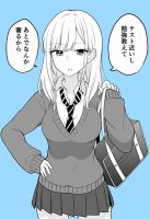 Benkyou Suru Toki Dake Megane Kakeru Gyaru-chan Suki - Manga, Comedy, One Shot, Slice of Life